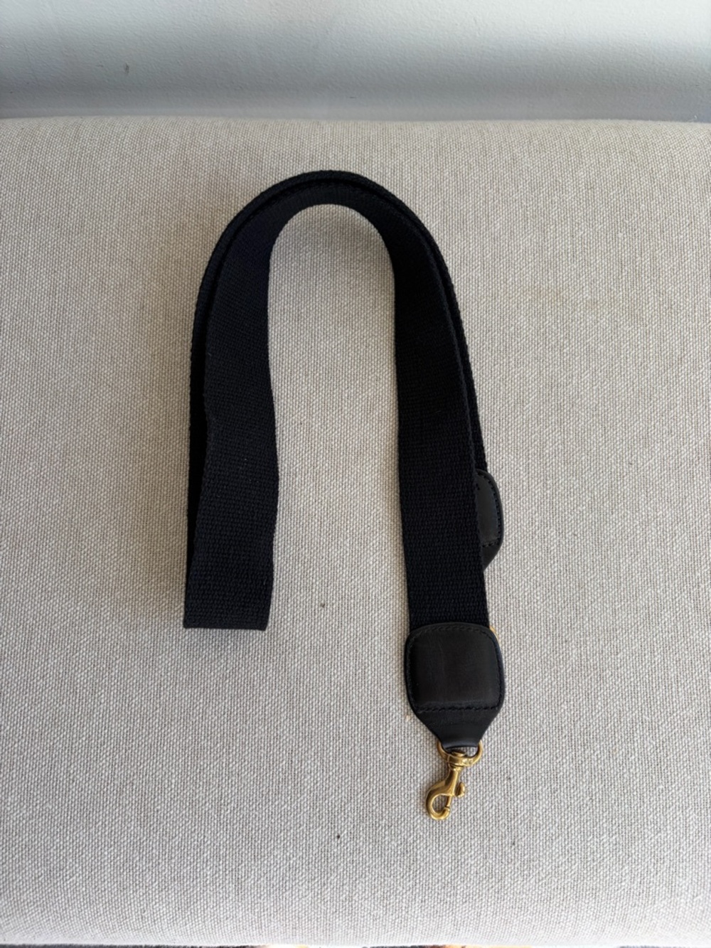 CLARE V Black Crossbody Strap - Picture 3 of 4